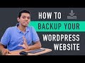 How To Backup Your WordPress Website