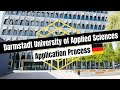 Darmstadt University of Applied Sciences Complete Application Process | Masters Germany 2022