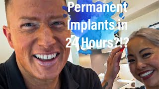Why you don’t want “Permanent Teeth in 24 Hours” with Dental Implants! - It’s just marketing HYPE!