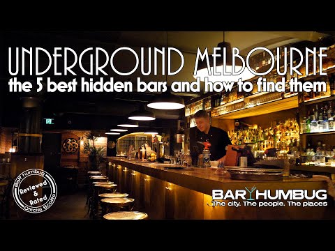 How to Find Melbourne's Best Speakeasy Hidden Bars - Bar Humbug Melbourne