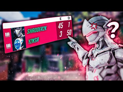 RANK 1 GENJI CARRYING BOOSTED TEAMMATES 🔥🔥