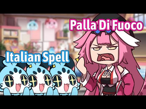 Raora Mamma Tells The Spell Names In Italian【Hololive EN】