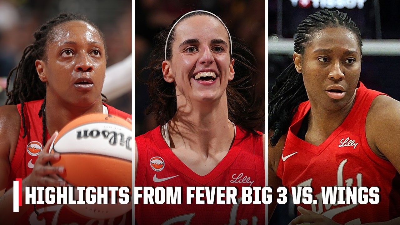 THE STREAK CONTINUES 🤩 Caitlin Clark leads Fever's big 3 in EPIC win over Wings | WNBA on ESPN