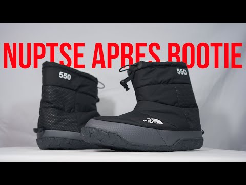 THE NORTH FACE NUPTSE APRES BOOTIE: Unboxing, review & on feet