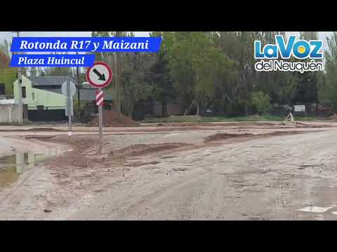 La Voz TV: Rotonda de Plaza Huincul en ruta 17