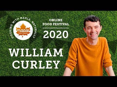 Maple from Canada Online Food Festival | William Curley makes a fig and maple frangipane tart