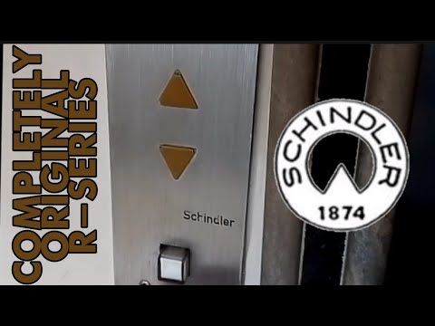 Old Schindler R-Series Traction Elevator - 85th Ave. - GO, BR
