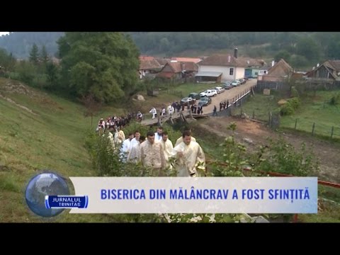 Biserica din Mălâncrav a fost sfințită