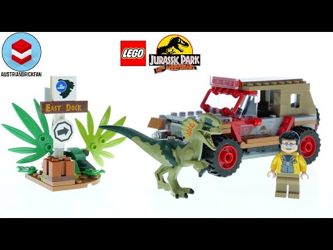 Vidéo LEGO Jurassic World 76958 : L'embuscade du dilophosaure