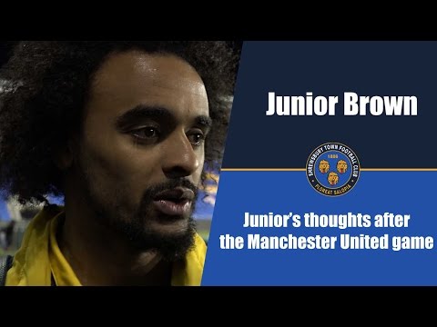 INTERVIEW | Junior Brown post Manchester United (H) - Town TV