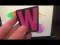 Sesame Street The Letter W