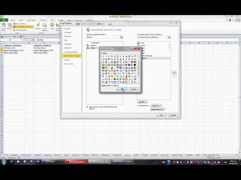 Microsoft Excel 2010 Level Three Video 53 Assign Macro to Quick Access Toolbar