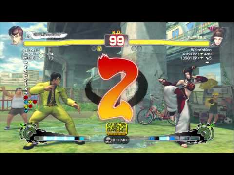 WeirdoNeo (Juri) vs scunscun (Fei Long) HD 720p