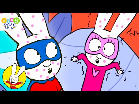 Simon's Super Sick Rescue! 🚨🚑 Simon Rabbit S04 | Cartoons for Kids | Tiny Pop