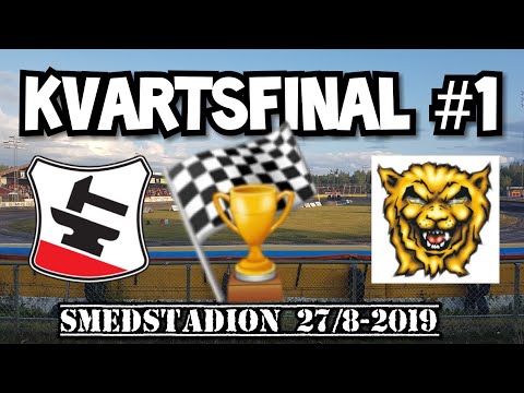 Speedway Vloggen #19 | KVARTSFINAL #1 | Smederna - Lejonen | Elitserien 2019 #JaktenPåTredjaRakaGuld