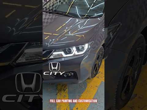 Honda City Full Paint & Modification Pune | Full Car Painting Pune | Best Honda City Modification
