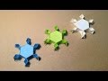 Origami Snow Crystal Instructions 