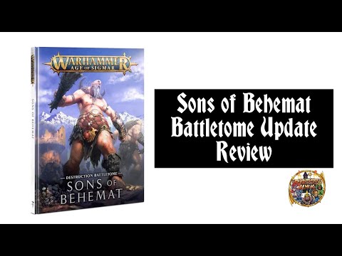 Sons of Behemat Battletome Update Review