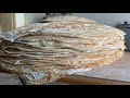 SAJ, Markouk, Lebanese Traditional Flatbread: How It's Made? صاج ، مرقوق ، فلاتبريد لبناني تق