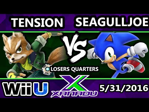 S@X 152 - Tension (Fox) Vs. VexX | Seagull (Sonic) SSB4 Losers Quarters - Smash Wii U - Smash 4