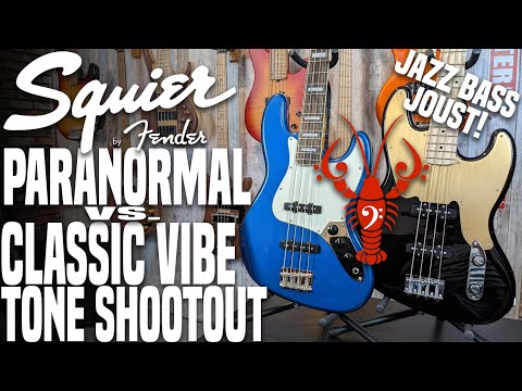 Squier Paranormal '54 vs. Classic Vibe Jazz - Budget Jazz Bass Battle - LowEndLobster Tone Shootout