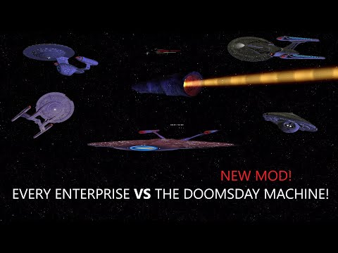 EVERY ENTERPRISE VS THE NEW DOOMSDAY | Star Trek Ship Battle | Bridge Commander |