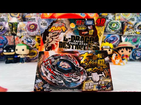 Beyblade L-Drago Destructor F:S Unboxing & Review Beyblade Metal Fight!!! From TheBeyVerse.com