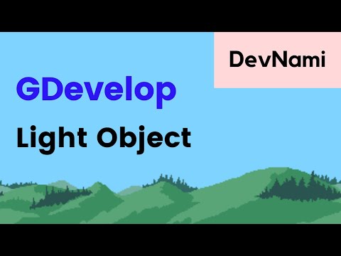 GDevelop How to Use Light Object