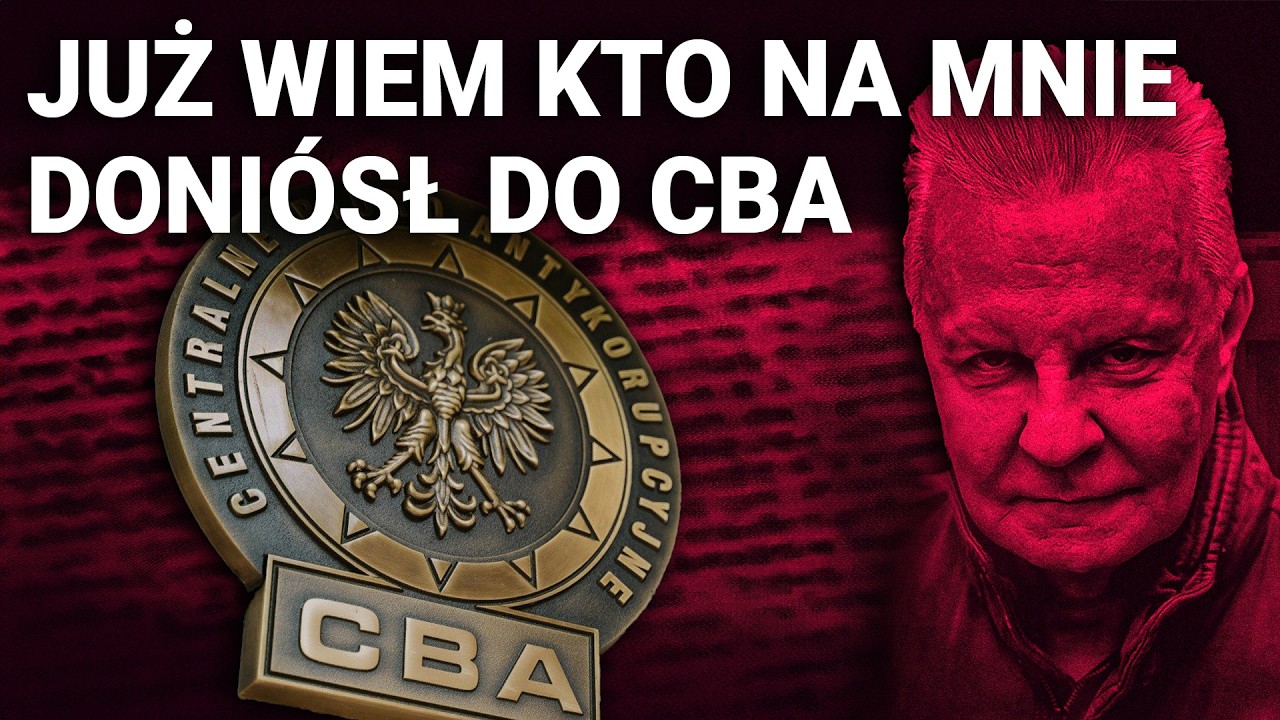 I tak już wiem kto na mnie doniósł do CBA | Z BAŃKI | Tomasz Szwejgiert
