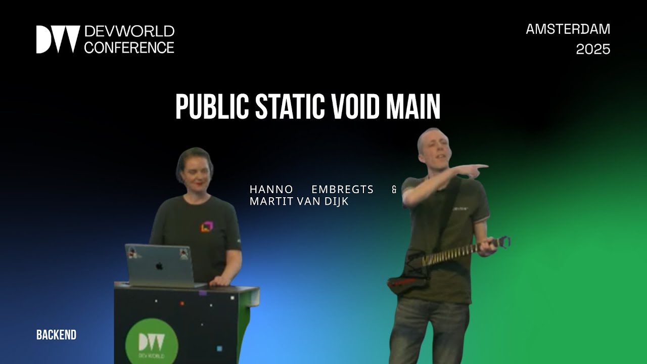 Hanno Embregts & Marit Van Dijk - Public Static Void Main