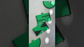 I made a Desktop Golf minigame! ⛳ #MiniGolf #3DPrinting #Shorts #bambulab #DeskToys #x1carbon #x1c