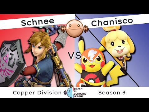SNUL S3W1 - Schnee (Link) Vs. Chanisco (Jigglypuff, Isabelle, Pikachu) [Copper]