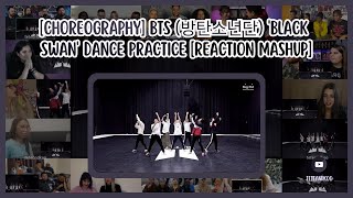 Download lagu [BTS] BTS 'Black Swan' Dance Practice | Reaction Mashup mp3
