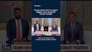 Trump threatens Iran with larger strikes after Gulf military escalation