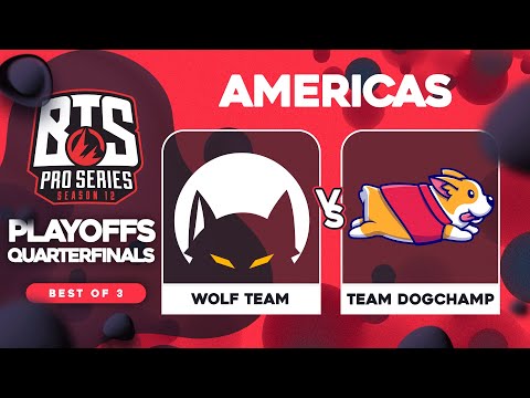 Wolf Team vs DogChamp Game 1 - BTS Pro Series 12 AM: Quarterfinals w/ rkryptic & ET