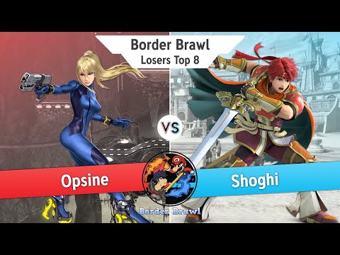 Border Brawl: Opsine (ZSS) vs Shoghi (Roy, Ike) - Losers Quarters