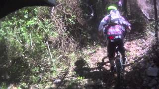 preview picture of video 'vtt dh/freeride à Carces (VAR)'