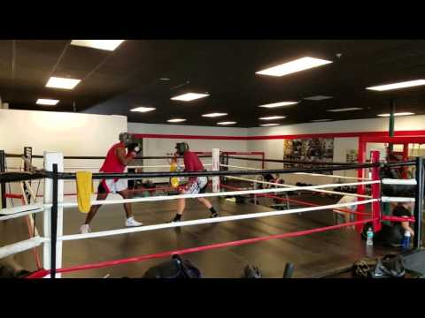 Dave n Casey Round 3 Boxing Sparring UFC San Marcos