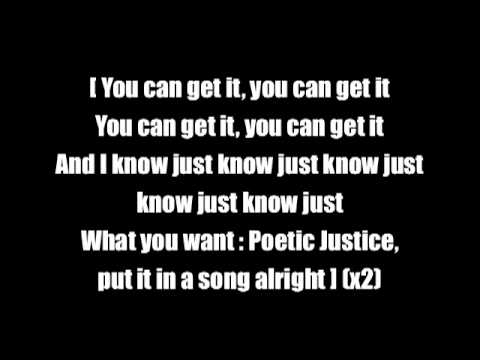 Poetic Justice - Kendrick Lamar Lyrics