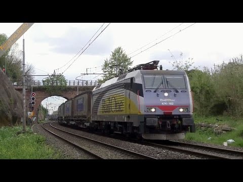 E.474.102 RailOne a Fidene - E.474.102 RailOne in Fidene