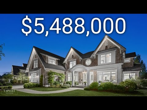 TOURING a $5,488,000 Hamptons Inspired Estate | Capulet Properties Mansion Tour