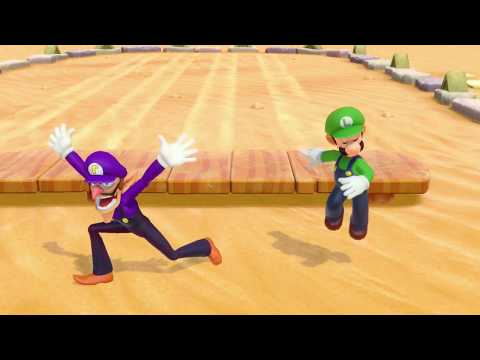 Super Mario Party minigame: Home on the 'Rang 60fps