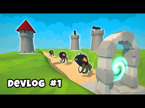 I Made my Dream Tower Defense Game! (Devlog 01)