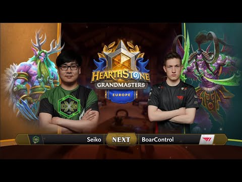 Seiko vs BoarControl - Division A - Hearthstone Grandmasters Europe 2020 Season 1 - Week 6
