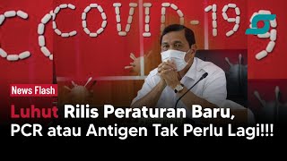 Luhut Rilis Peraturan Baru, Naik Bus, Kapal dan Pesawat Tak Perlu PCR atau Antigen | Opsi.id