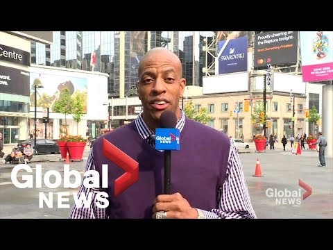 NBA Finals: "Junk Yard Dog" is in Toronto to support the Raptors