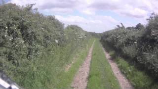 preview picture of video 'Overton, Hampshire - The Harrow Way to Quidhampton (Byway, N-S)'
