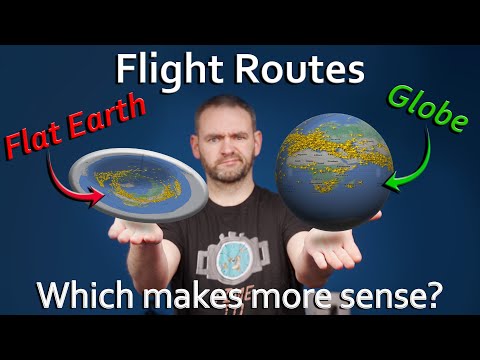 Why flights don't make sense on a Flat Earth