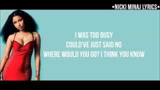Nicki Minaj - feat Jessie Ware - The Crying Game (Lyrics)