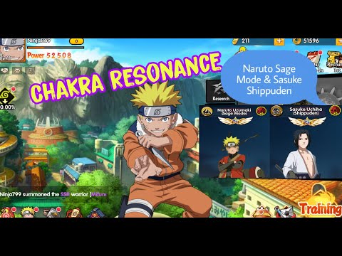 Chakra Resonance Gameplay - How to get SP Ninja Naruto Sage Mode & Sasuke Shippuden